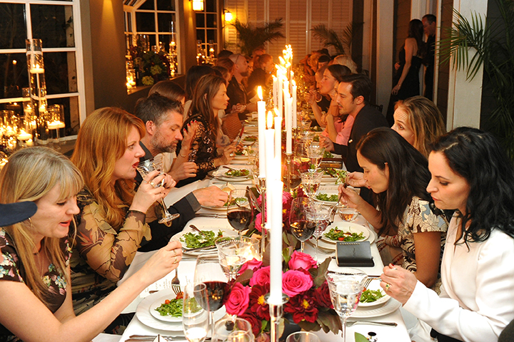 LOS ANGELES, CA - OCTOBER 20: A view of the dinner during the Jo Malone London Girl dinner at Chateau Marmont on October 20, 2016 in Los Angeles, California. (Photo by Donato Sardella/Getty Images for Jo Malone)
