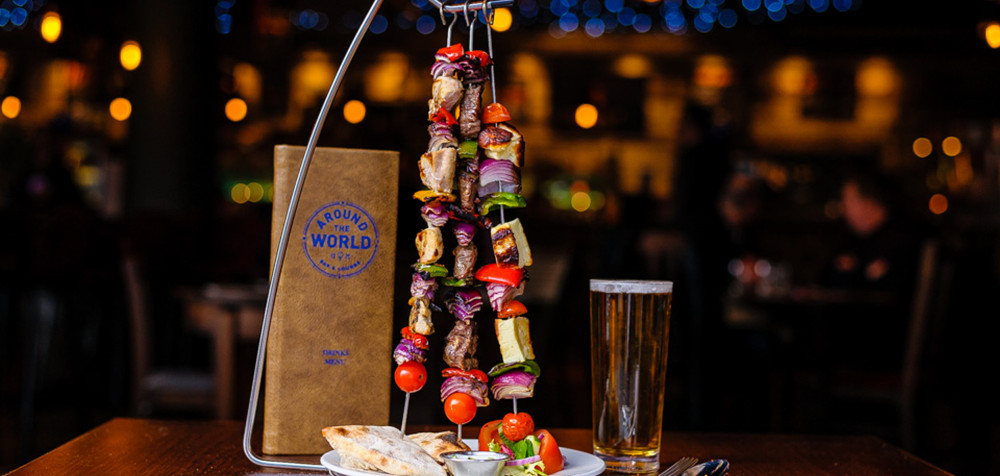 indulgence at around the world bar