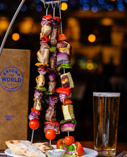 indulgence at around the world bar