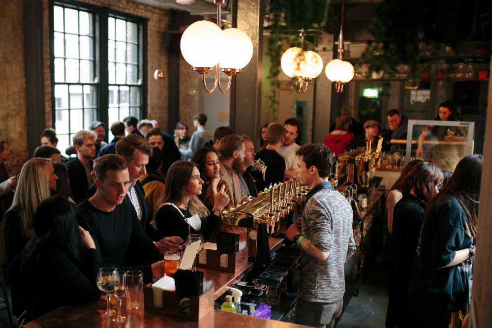 new liverpool bar, canteen and garden