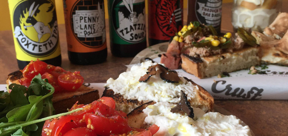 liverpool pizza and beer tasting event