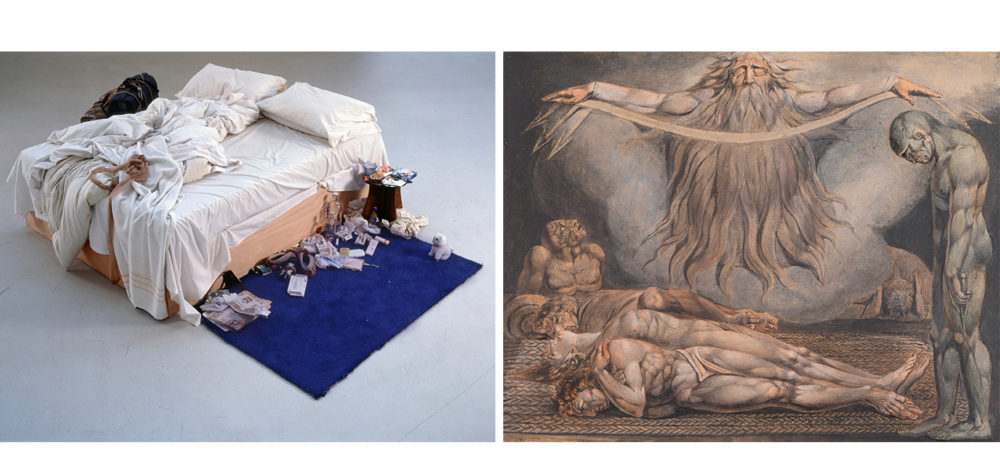 artists tracey emin and william blake at tate liverpool