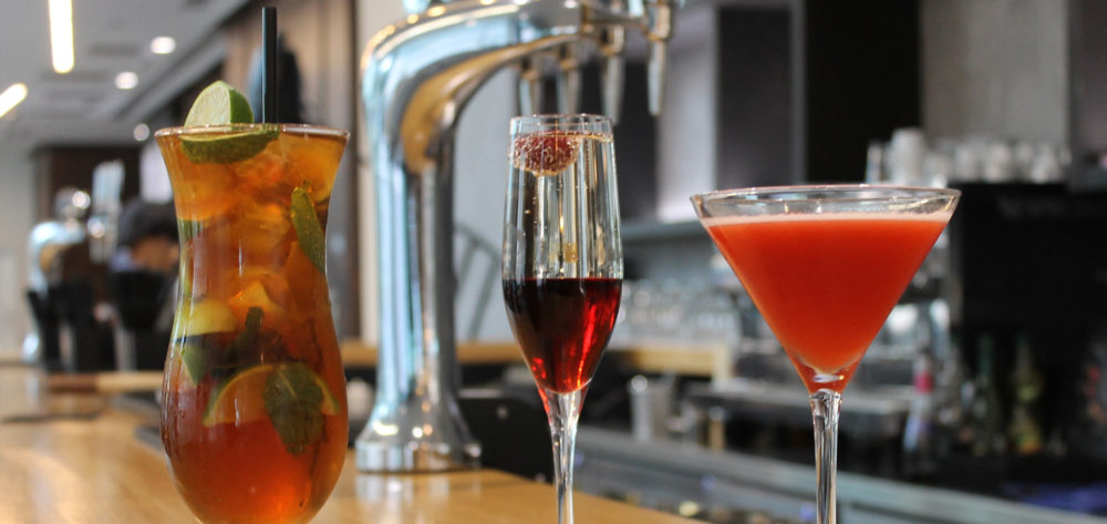 Pullman cocktail menu