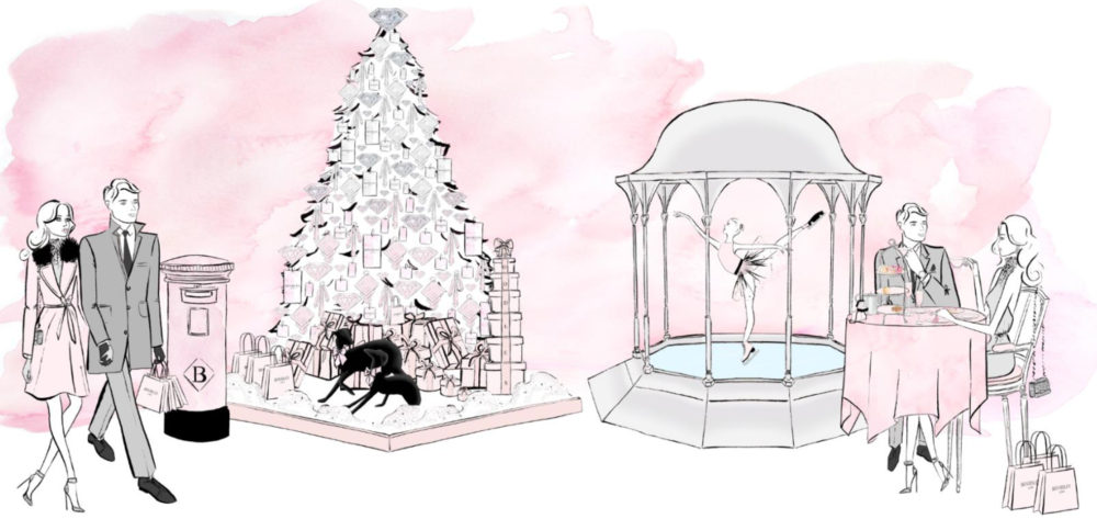 a pink christmas at the savoy