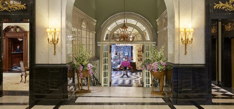 A view from within the Savoy, where you can book the Churchill experience this summer