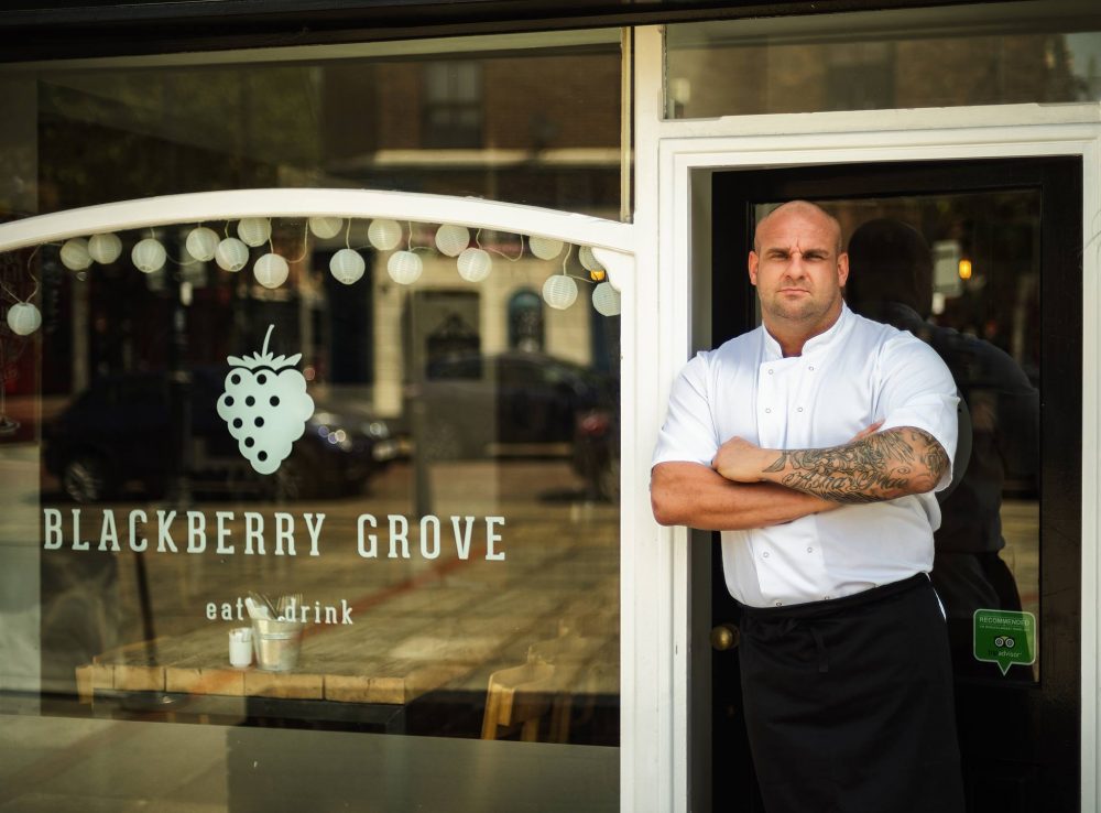 Food & Drink: new chef, Andy, at Blackberry Grove