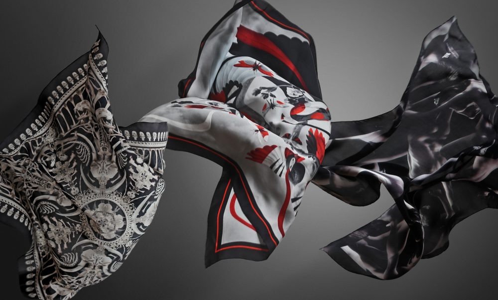 Gary McQueen Falling Scarves