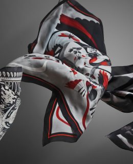 Gary McQueen Falling Scarves
