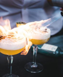 Cocktails for the Rum Festival at Smugglers Cove