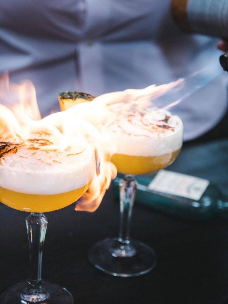 Cocktails for the Rum Festival at Smugglers Cove