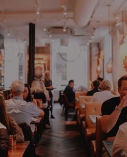 Diners take their time savouring food & cocktails at the Alchemist