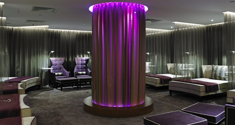 Relax in the Spa Relaxation Suite, pictured