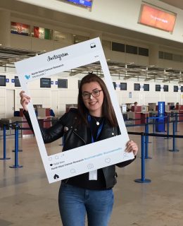 sun protection selfie