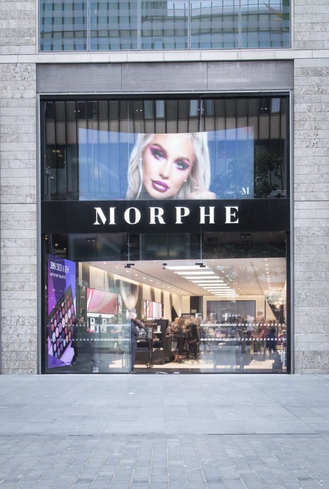 Morphe's Liverpool store