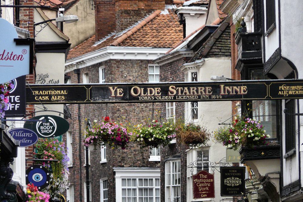 a picture of york for a feature on planning a romantic staycation