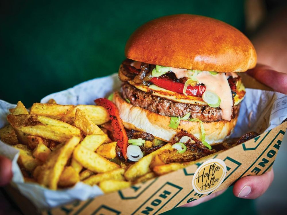 Honest Christmas Burger