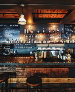 bars and restaurants