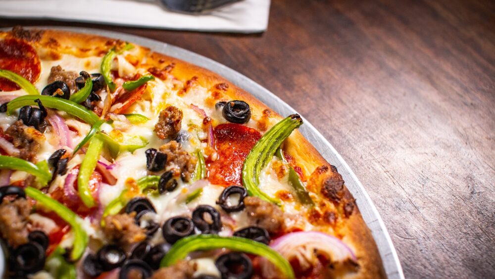 hospitality is coming home, pizza image