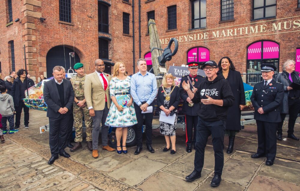 Boat of Hope naming ceremony