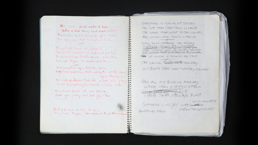 Beatles notebook