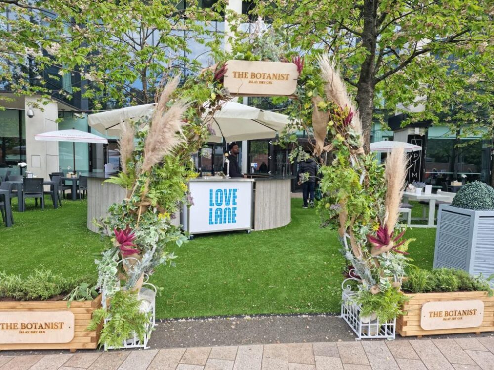 The Hilton Liverpool al fresco space