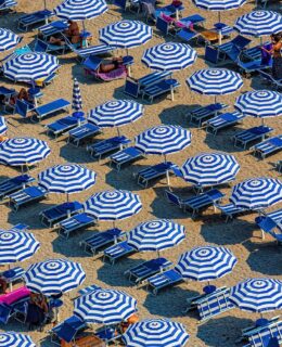 beach umbrellas