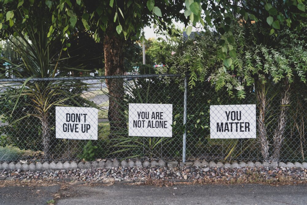 supportive signs