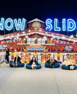 Bavarian snow slide