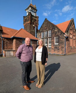 Chris Cullen and Angie Kemp