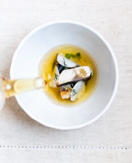 mackerel turnip elderflower dill