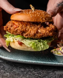 Punch Tarmey Chicken Burger