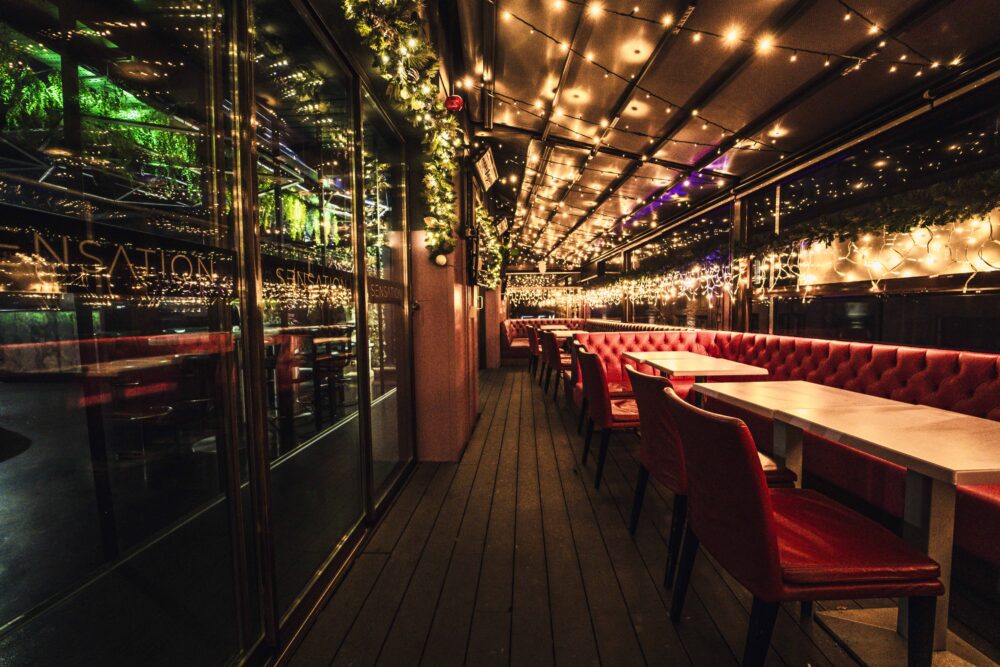 Sensation rooftop bar
