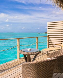 decking in the sunshine